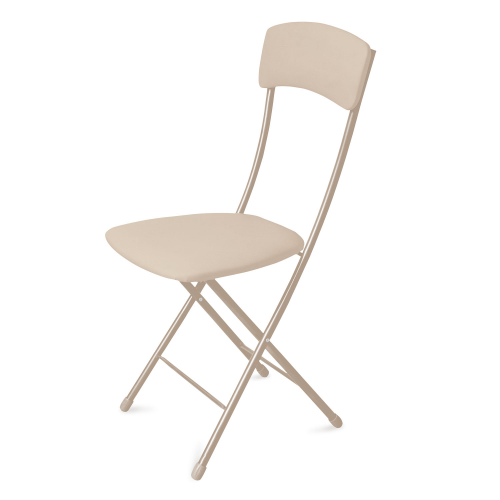 Купить  стулья стул складной ника 2 ссн2/11 слоновая кость/бежевый металлик в интернет-магазине Айсберг!