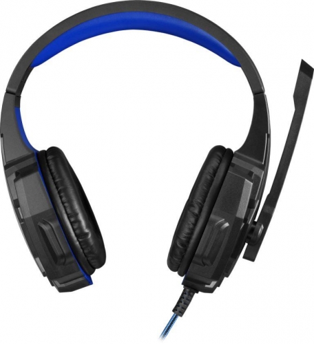 Купить  наушники defender  warhead g-390 led black+blue, 1.8м кабель (64039) в интернет-магазине Айсберг! фото 2