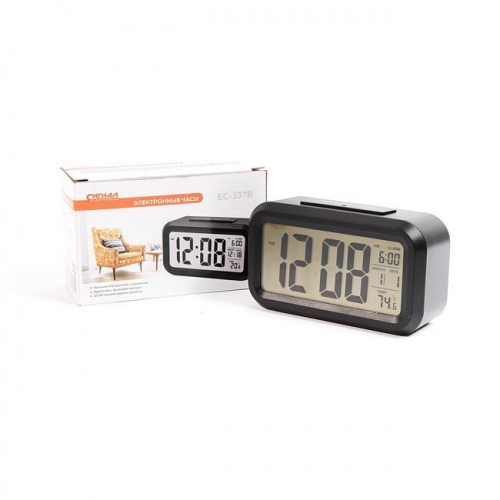 Купить  радио,часы,приемник электронные часы сигнал ec-137 в в интернет-магазине Айсберг! фото 2
