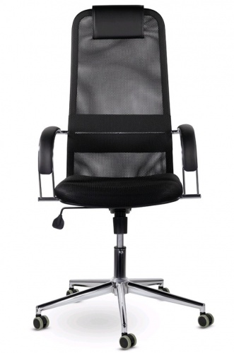 Купить  кресло ch-600 соло хром solo ch ср s-0401/tw-01/e11-k (черный) в интернет-магазине Айсберг! фото 4