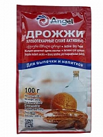 Дрожжи Angel 100 гр. сухие активные для выпечки и напитков