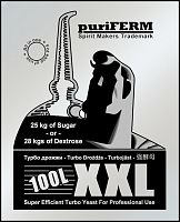 Купить  турбо дрожжи puriferm uk-xxl на 100 литров в интернет-магазине Айсберг!