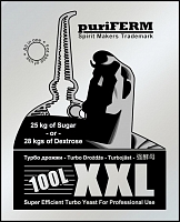 Турбо дрожжи Puriferm UK-XXL на 100 литров