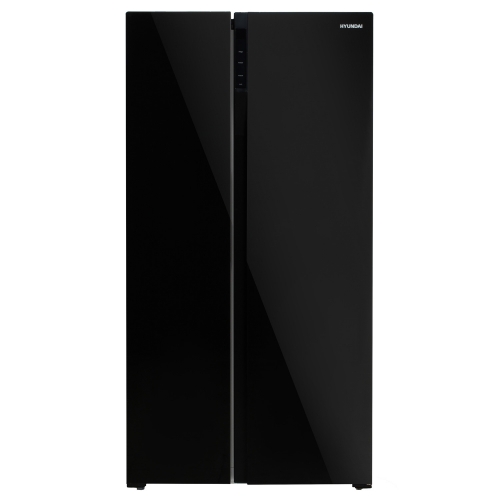Купить  холодильник hyundai cs 5003 f черное стекло в интернет-магазине Айсберг!
