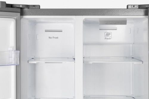 Купить  холодильник hyundai cs 4502 f нержавеющая сталь в интернет-магазине Айсберг! фото 3