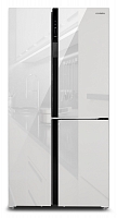 Холодильник Hyundai CS 6073 FV белое стекло