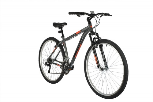 Купить  велосипед foxx 29" atlantic, 29ahv.atlan.22gr1 серый, алюминий, размер 22" в интернет-магазине Айсберг! фото 2