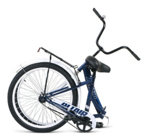 Купить  велосипед altair city 20 (20" 1ск. рост 14" скл.) темно-синий/белый в интернет-магазине Айсберг! фото 2