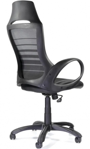 Купить  кресло m-709 тесла/tesla black pl e11-к (черный) в интернет-магазине Айсберг! фото 2