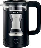 Купить  чайник viconte vc-3308 черный в интернет-магазине Айсберг!