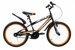 Велосипед Torrent Planeta (20/10,5/1) черный /оранжевый