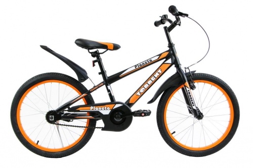 Купить  велосипед torrent planeta (20/10,5/1) черный /оранжевый в интернет-магазине Айсберг!