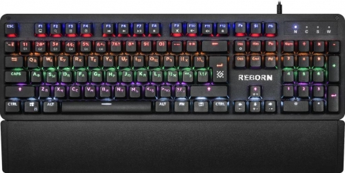 Купить  клавиатура defender reborn gk-165 dl ru, anti-ghost, радужная (45165) в интернет-магазине Айсберг!