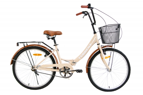 Купить  велосипед torrent discovery (24/16/1) бежевый в интернет-магазине Айсберг!