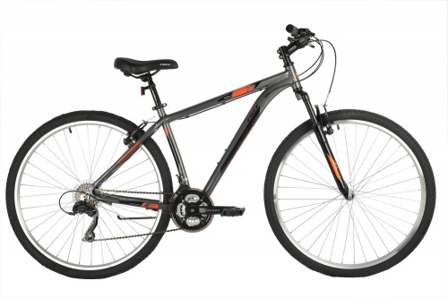 Купить  велосипед foxx 29" atlantic, 29ahv.atlan.22gr1 серый, алюминий, размер 22" в интернет-магазине Айсберг! фото 3